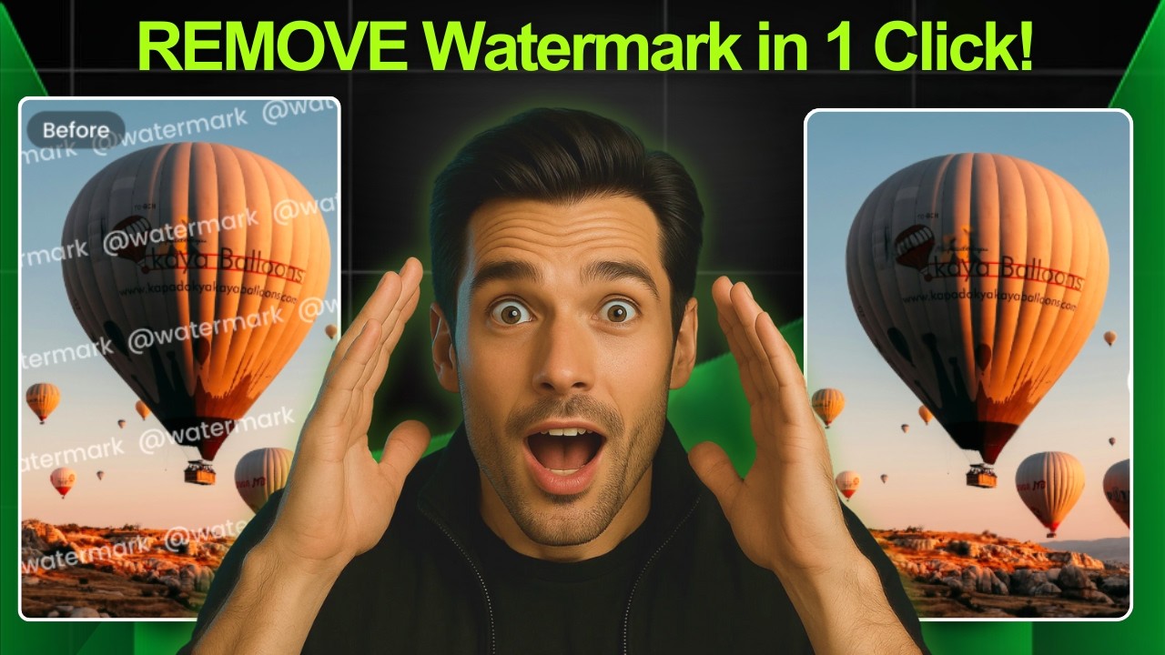 Remove Watermark from ANY Video in Seconds | 100% FREE Watermark Remover