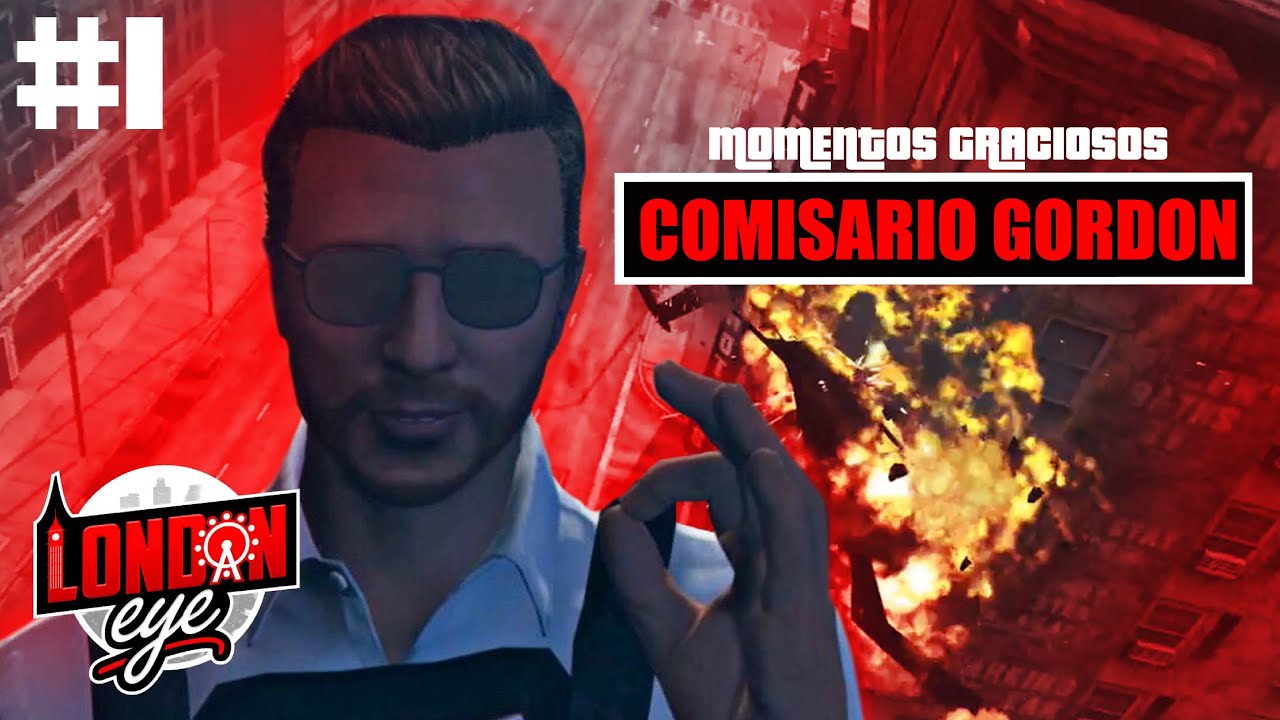 🎡MOMENTOS GRACIOSOS DEL COMISARIO GORDON | LONDON EYE RP