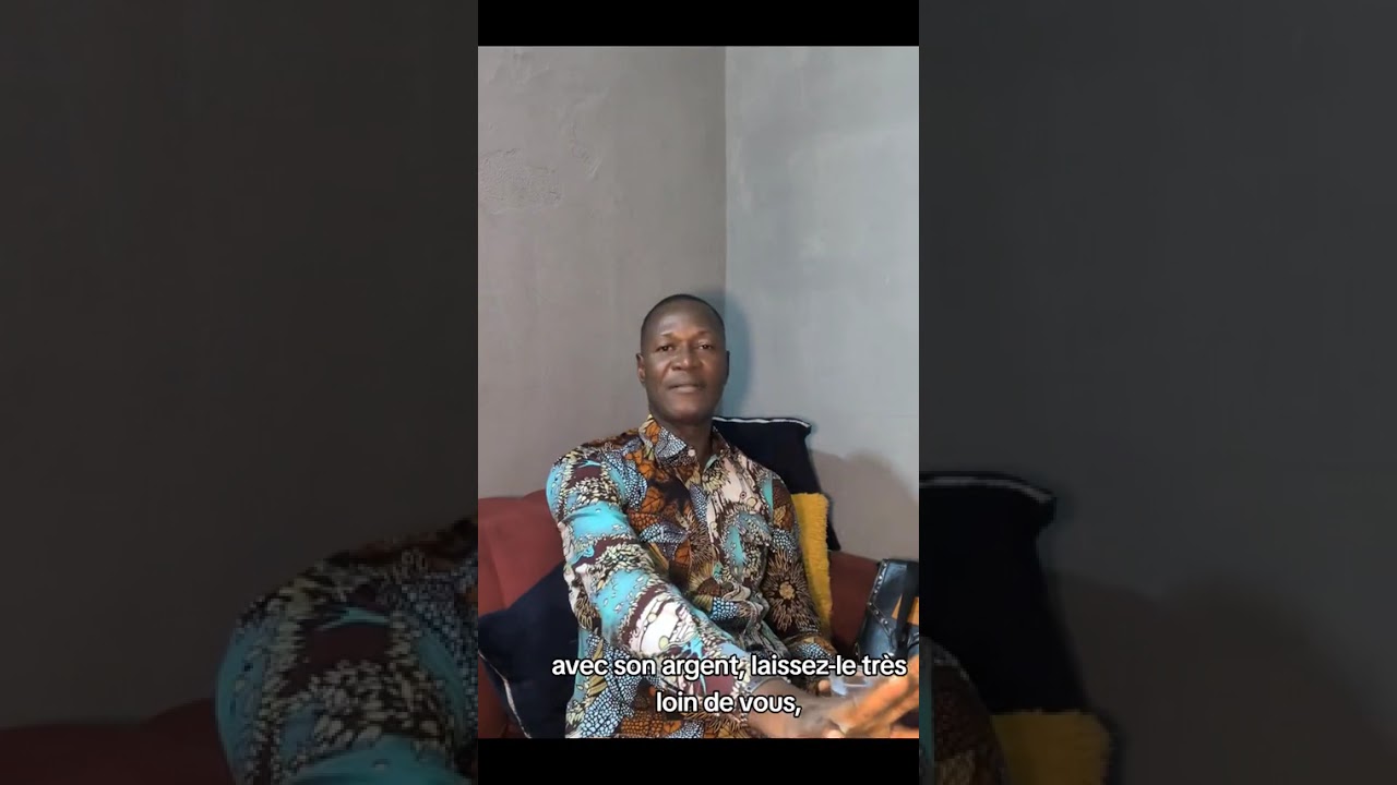 Kouaye Didier :conseils à ceux qui rusent en amour avec quelqu'un qu'ils n'aiment pas. 