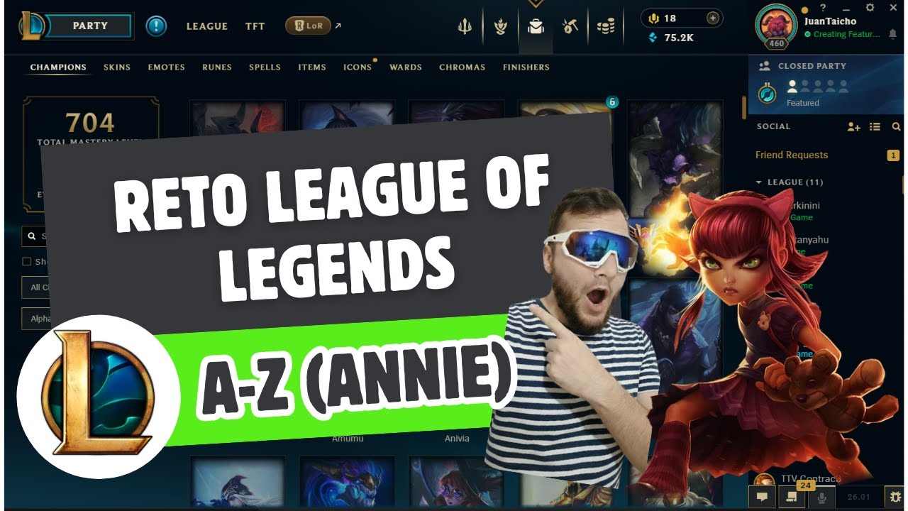 NO SABES QUE JUGAR? ANNIE FTW | A-Z ANNIE