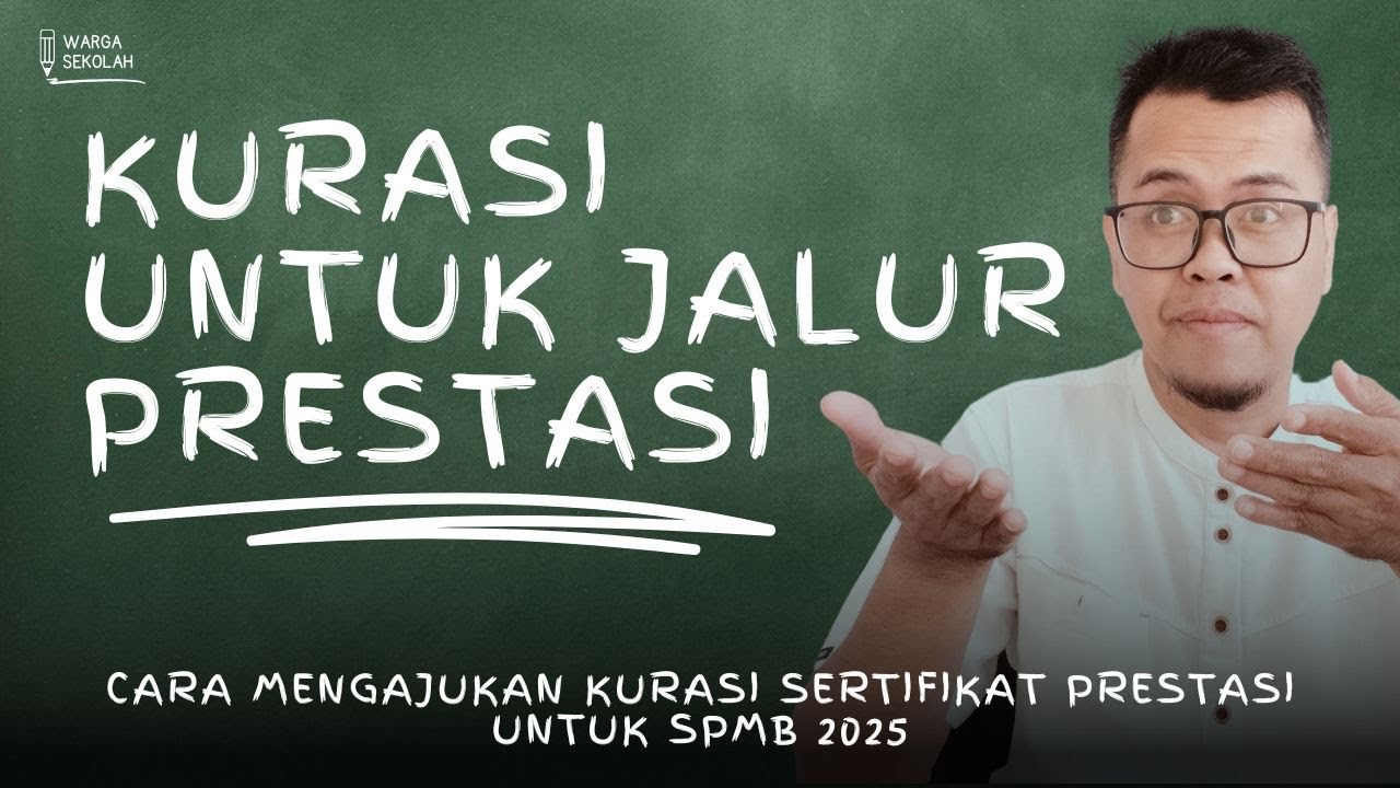 CARA MELAKUKAN KURASI SERTIFIKAT UNTUK JALUR PRESTASI SPMB