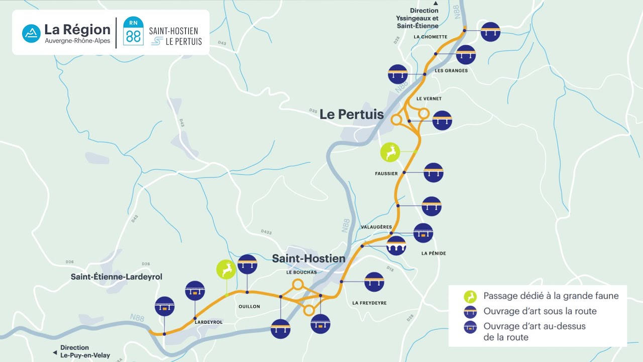 Réaménagement de la RN 88