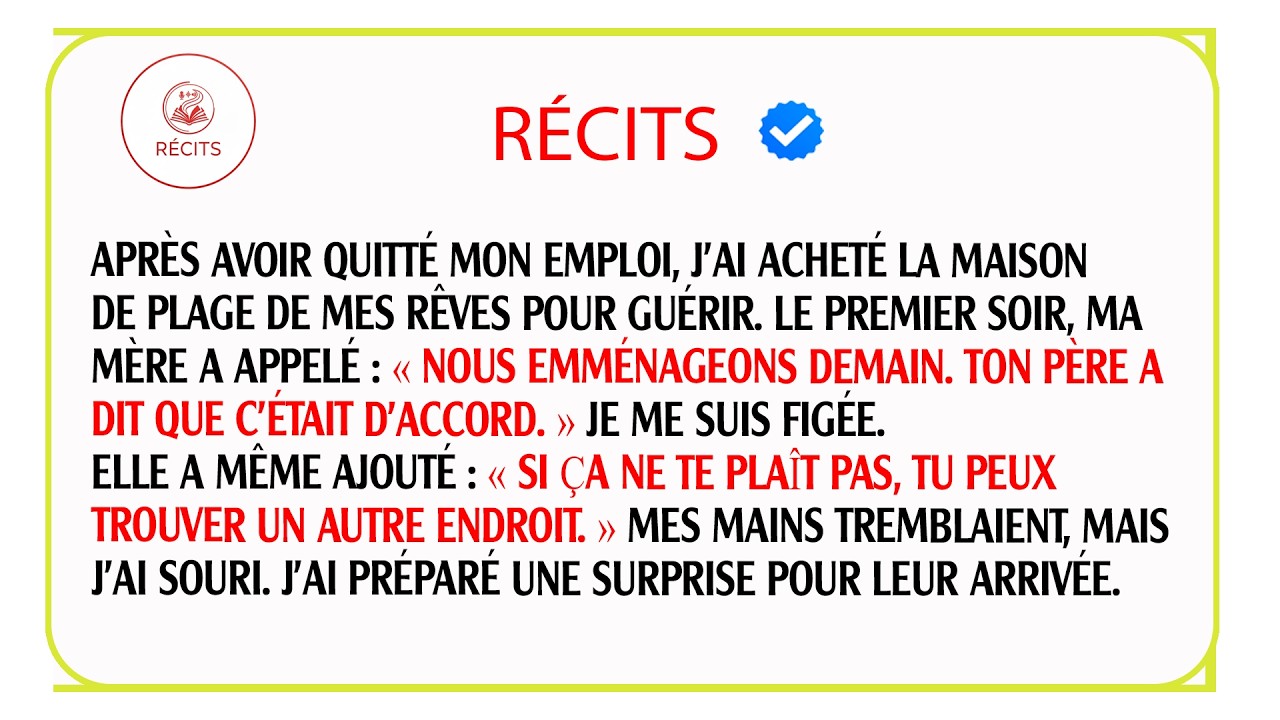 Ma belle-mère a volé 1,9M€ à mon père : j'ai ruiné sa vie lors du gala devant toute l'élite