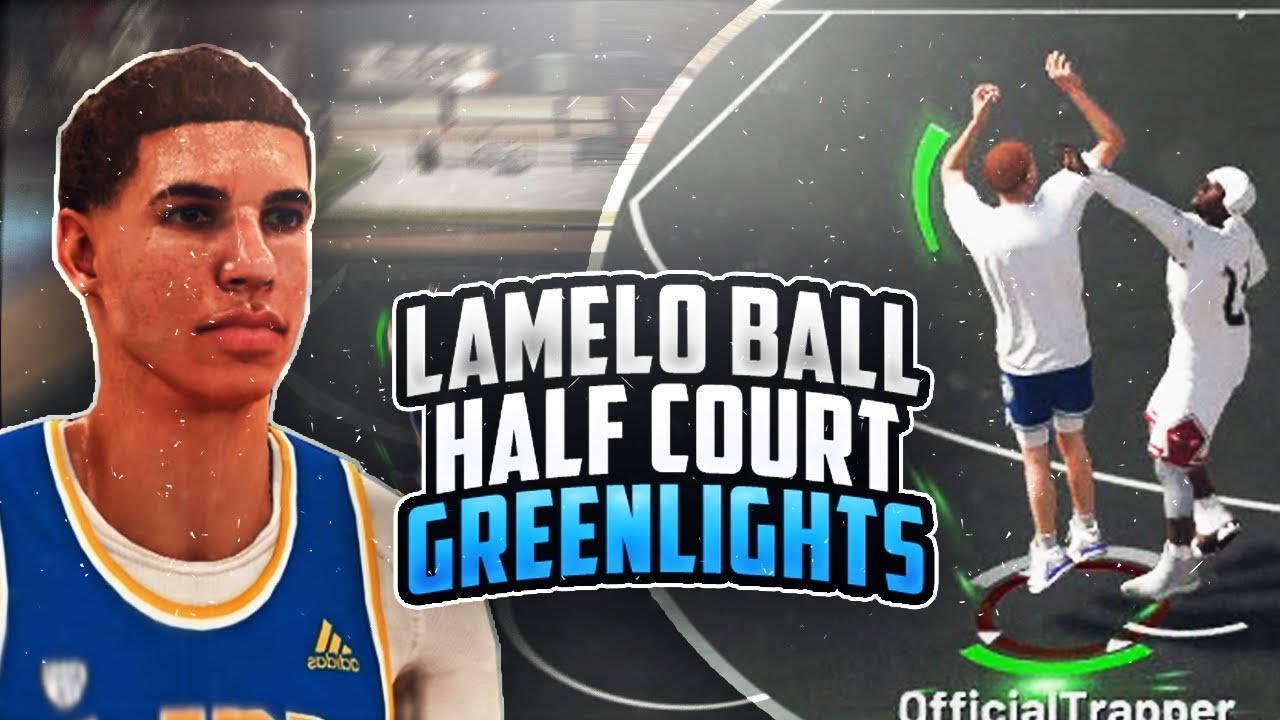 LAMELO BALL HALFCOURT GREENLIGHT THREES!😱 BEST ARCHETYPE & BUILD NBA 2K19! BEST CUSTOM JUMPSHOT!🔥