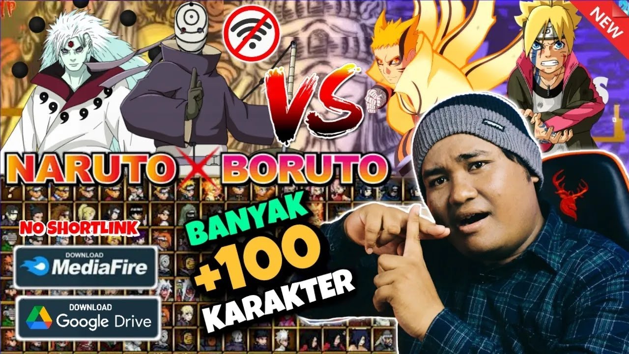 WOAW ! Download Game Naruto Mugen APK Lebih Dari 100 Characters Lengkap Android Offline