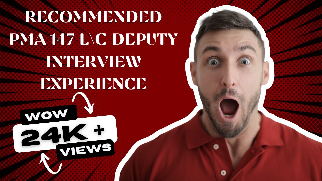 Recommended PMA 147 L\C Candidates Deputy Interview Experience & Tips | Team Rahbers 🇵🇰