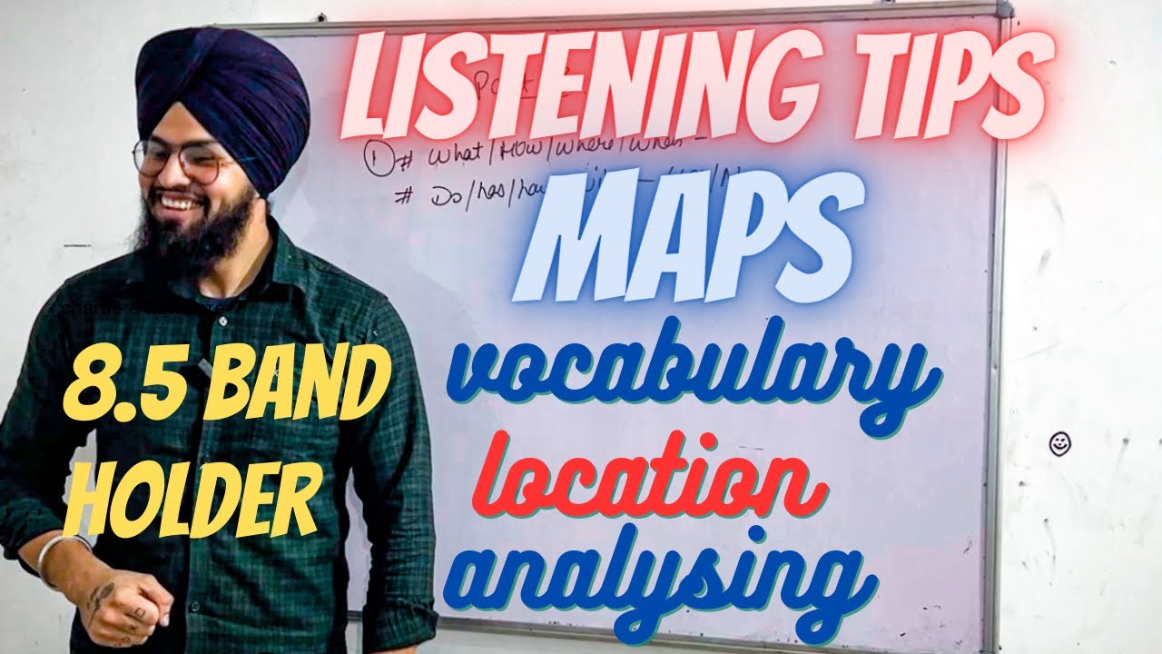 Ace MAPS in IELTS LISTENING : The Most Effective Method.