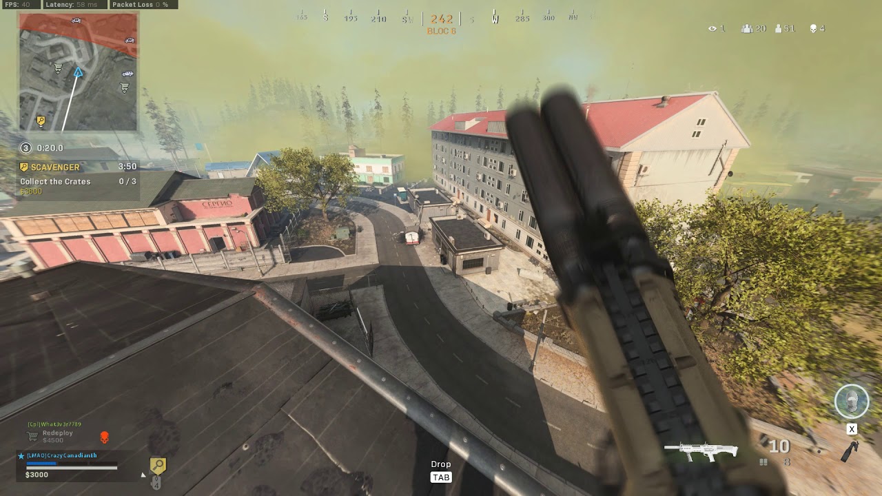 Warzone - The Riot Squad rolled up...I tried.