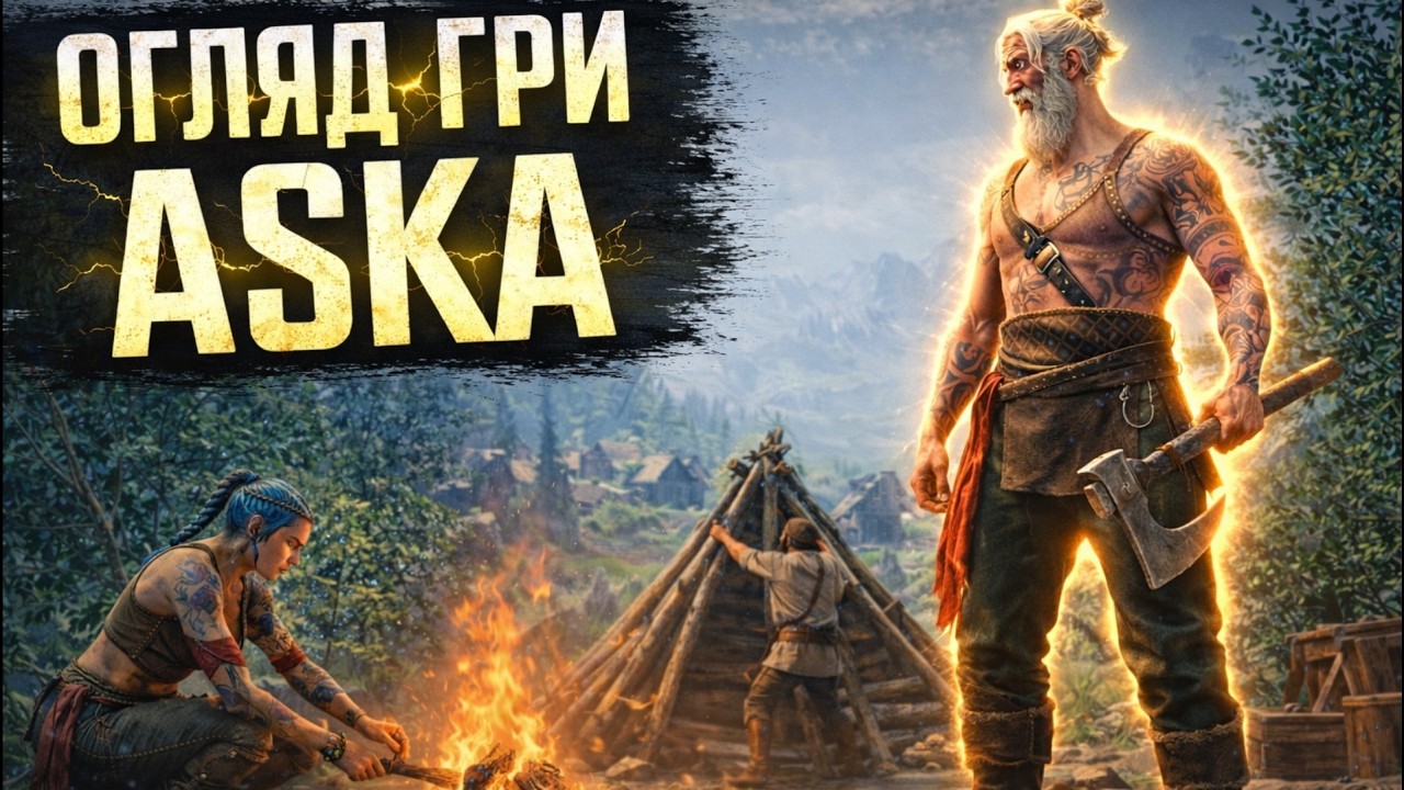 Огляд Гри ASKA &mdash; Боротьба за нову землю! Перші години виживання