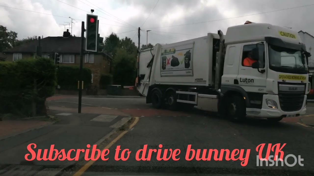 driving on beechwood Road Luton UK