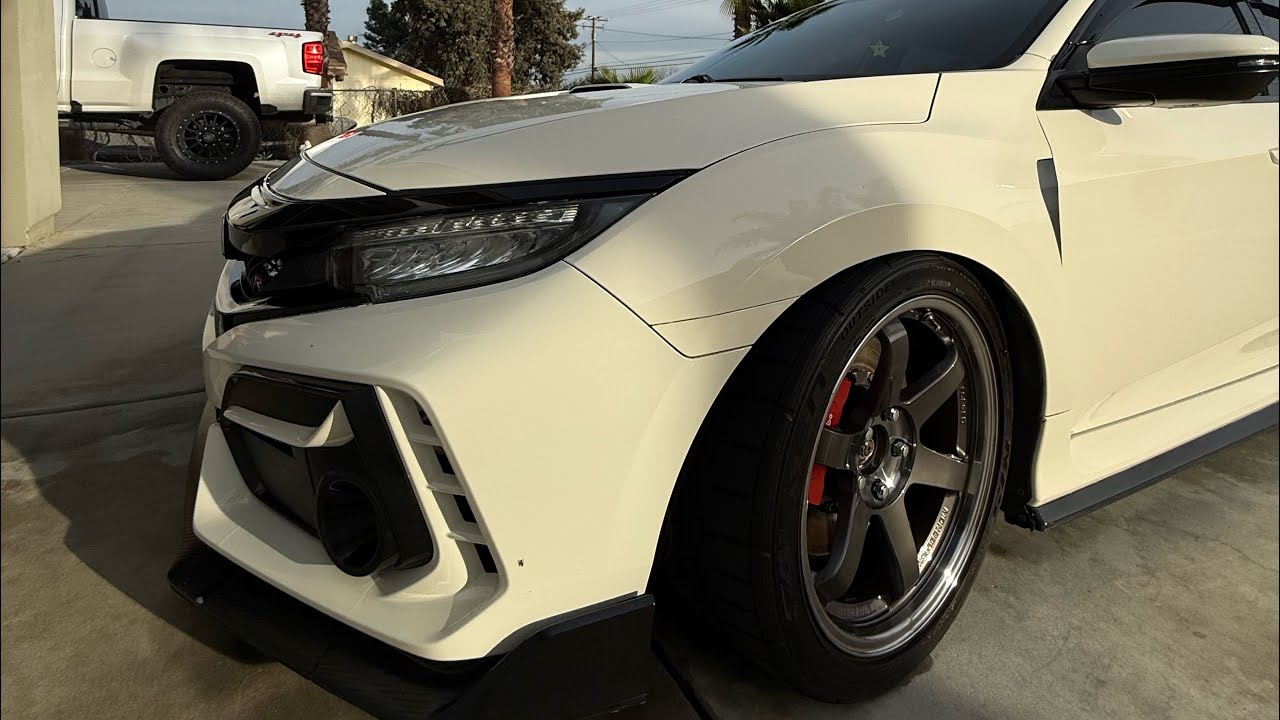 Paint Matching Side Markers On My FK8!