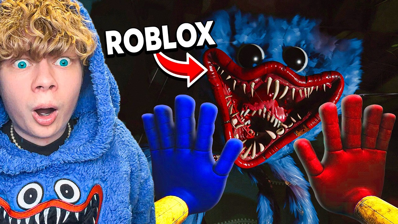 I BEAT ROBLOX POPPY PLAYTIME.. (so scary)