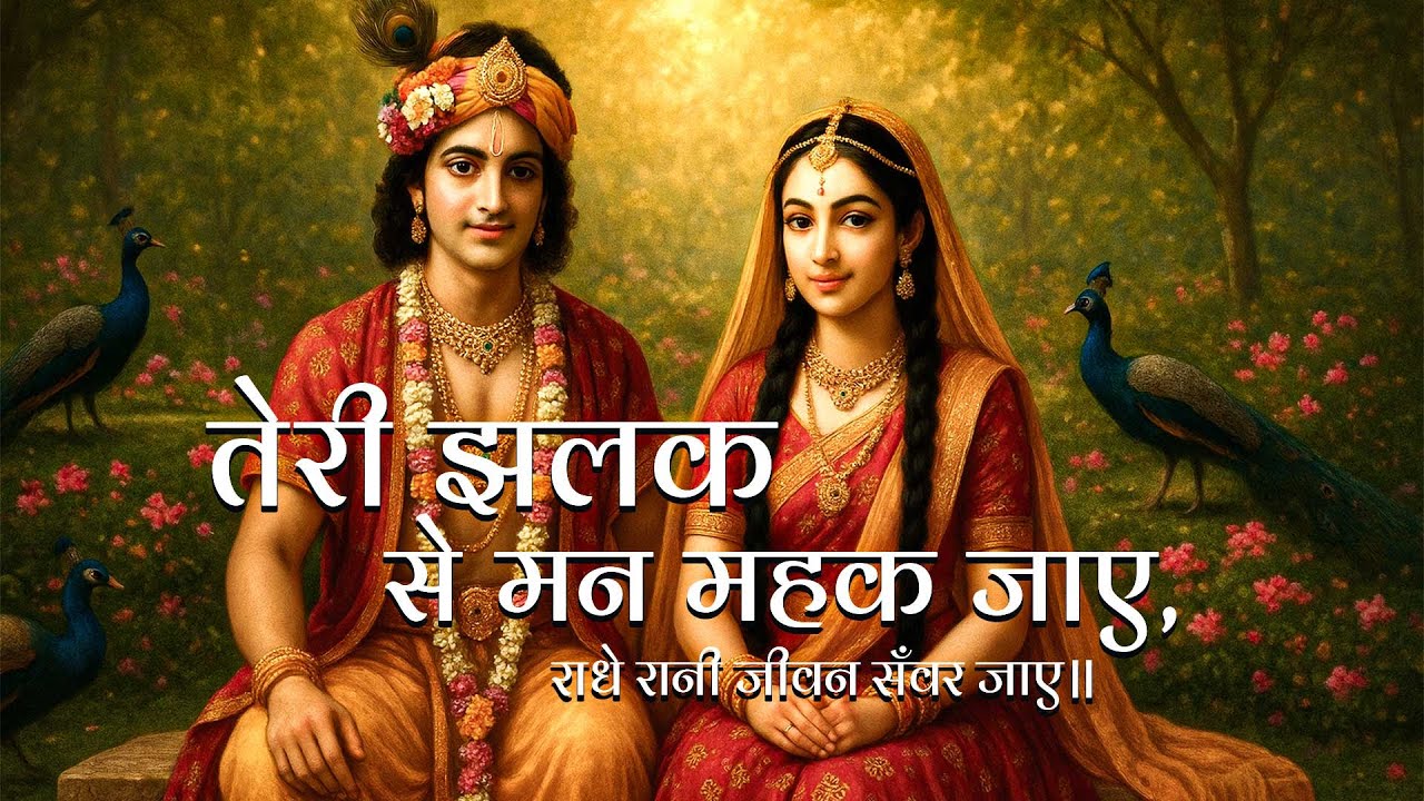 तेरी झलक से मन महक जाए,राधे रानी जीवन सँवर जाए॥ #bhajan2025 #kunjgalibhajan #viral