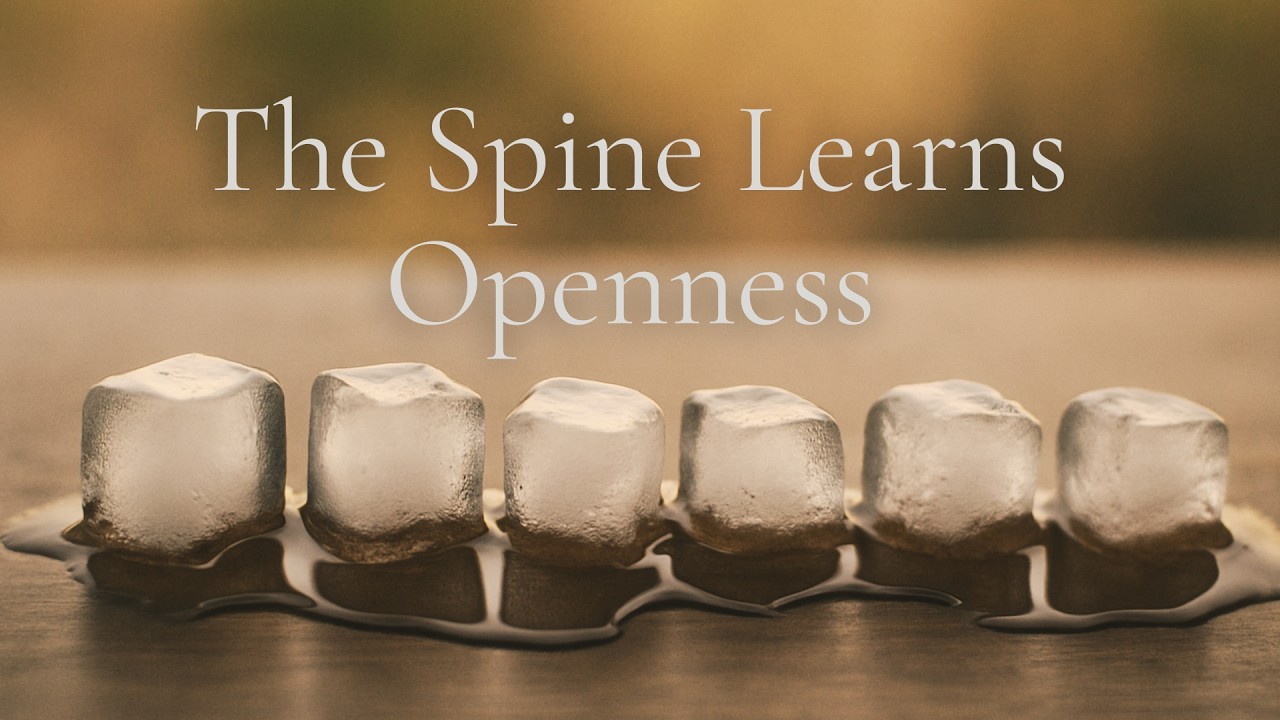 When the Spine Dissolves in Stillness