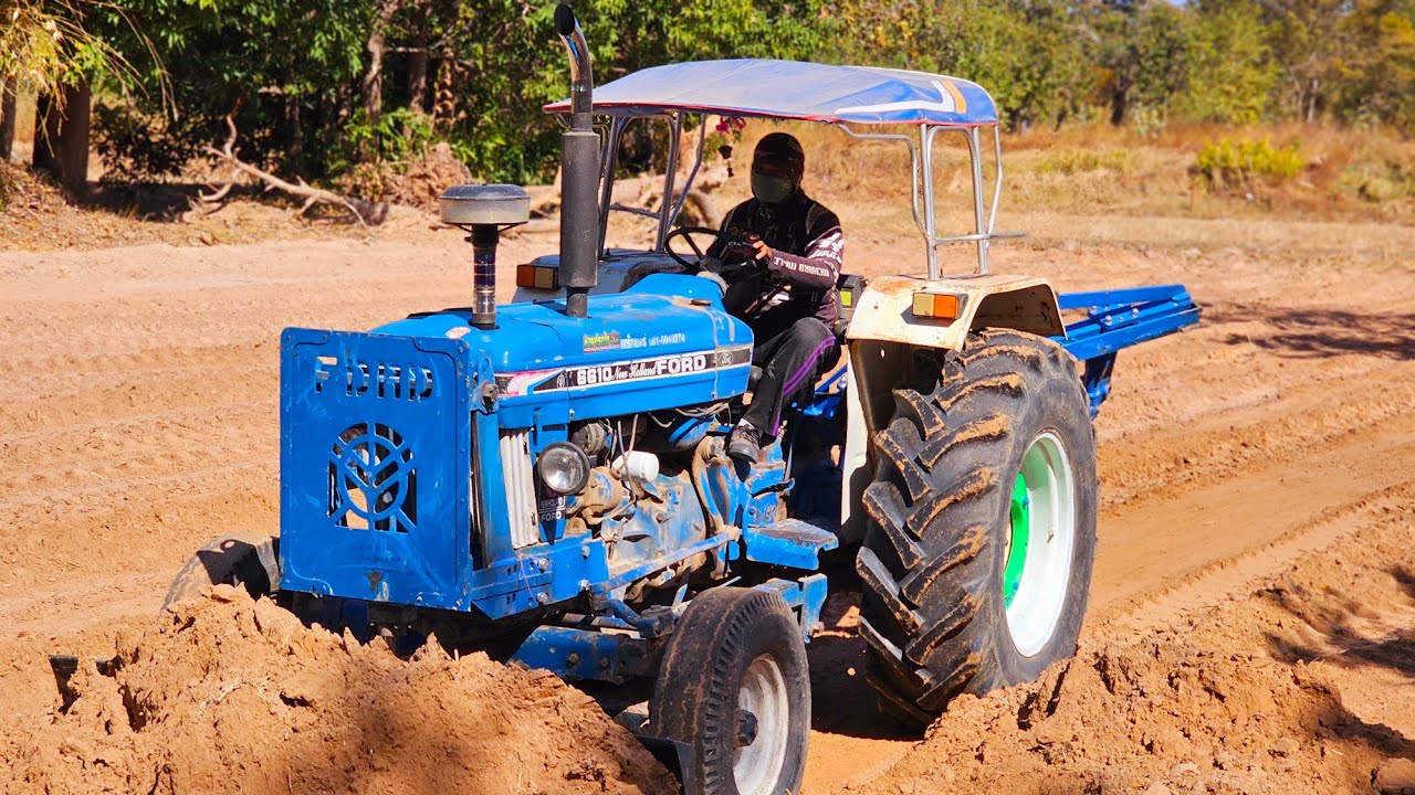 ขาย Ford 6600 T5 รถไอ้หนุ่มเวทแดงสภาพสวยจริงๆ