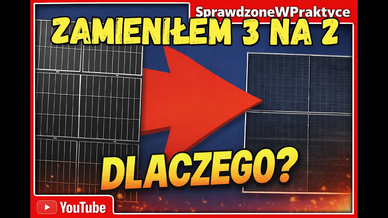 Nowe panele fotowoltaiczne na ścianie domu , czy będą lepiej pracować i więcej energii generować ?