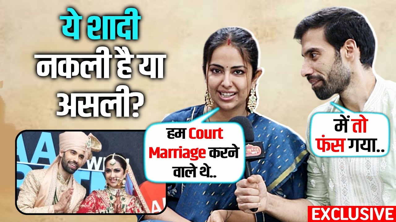 Avika And Milind Reveals Is The Marriage FAKE Or REAL? Exclusive Interview