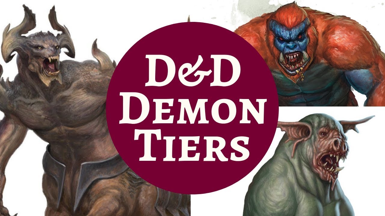 РЕЙТИНГ МОНСТРОВ D&D - ДЕМОНЫ (часть 1)