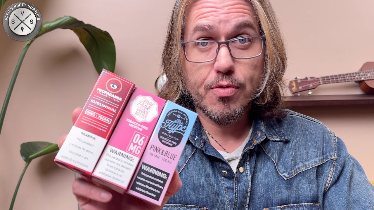 Обзор жидкости для электронных сигарет Propaganda & Vape Pink