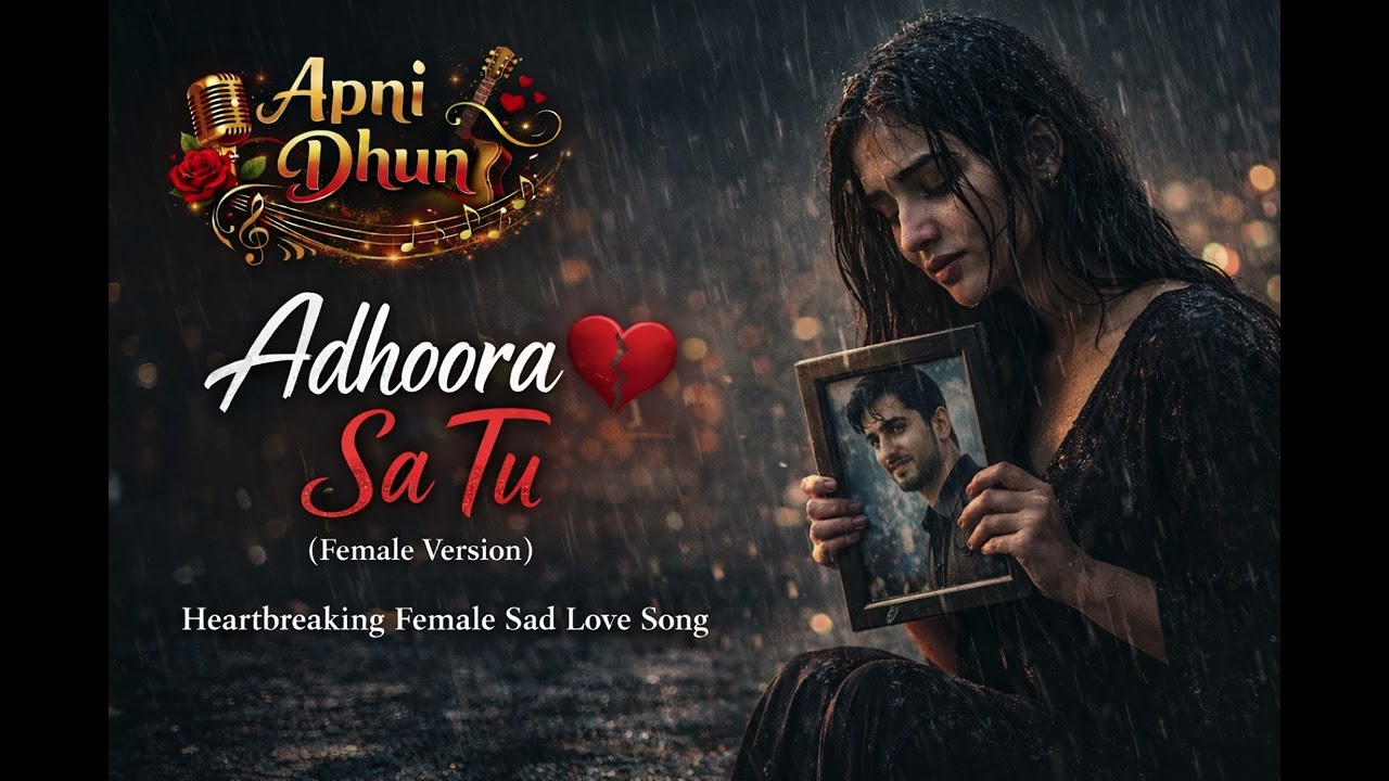 Adhoora Sa Tu (Female Version) 💔 | Heart Touching Hindi Sad Love Song 2026 | Emotional Breakup Song 