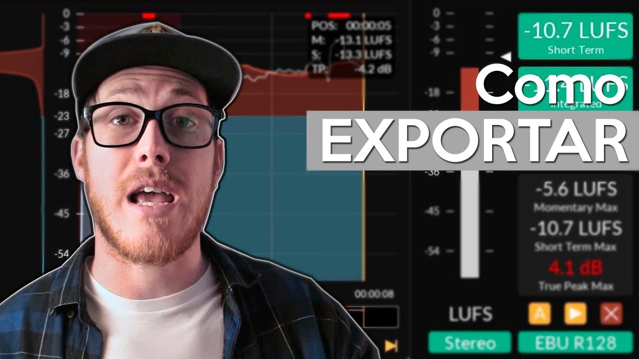 Como EXPORTAR (LUFS, Sample Rate, Bits, Mp3) | Audio para Músicos