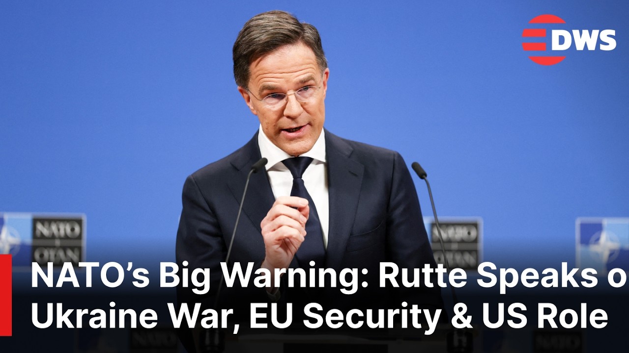 FULL REMARKS: NATO Rutte Before Defence Ministers Meeting on Ukraine, EU Security & US Support |AC1E