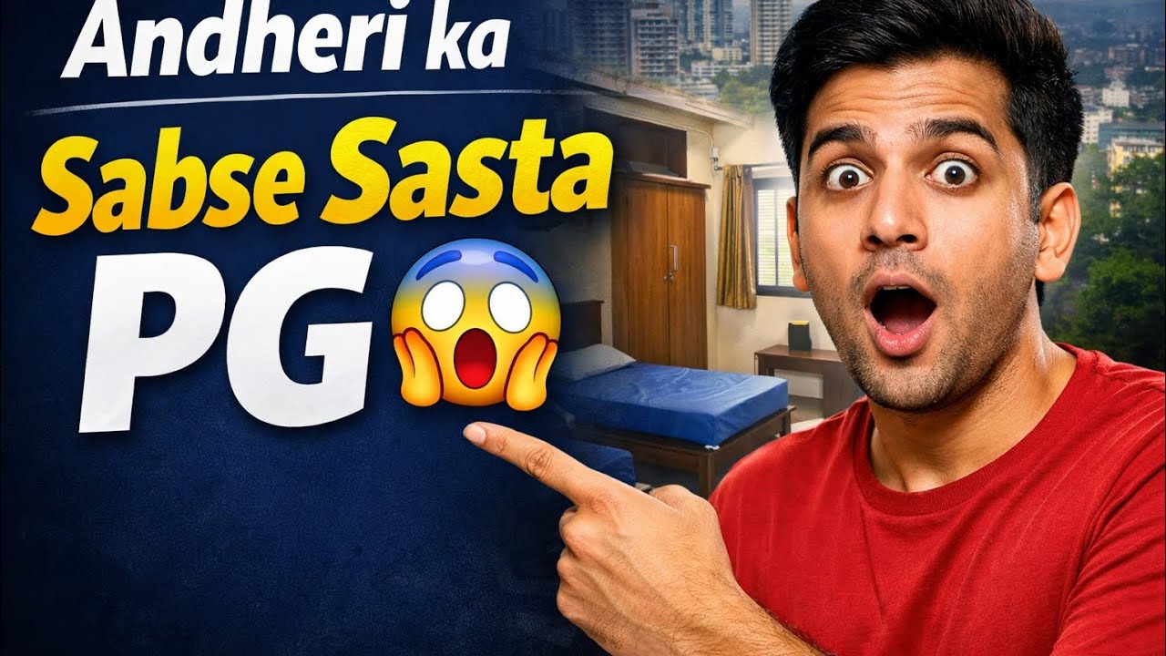 Andheri ka Sabse Sasta PG 😱 | Low Budget PG in Mumbai | No Deposit