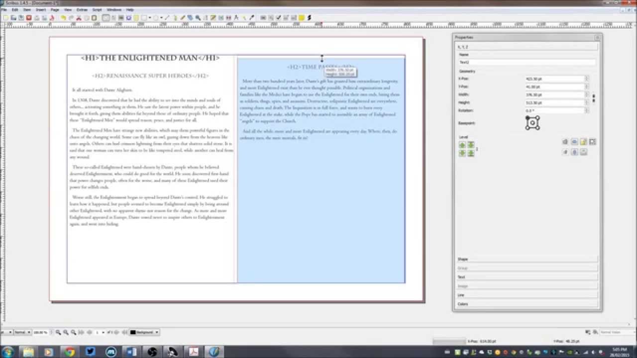 Scribus 101 - Open-Source Layout for RPG Publishers