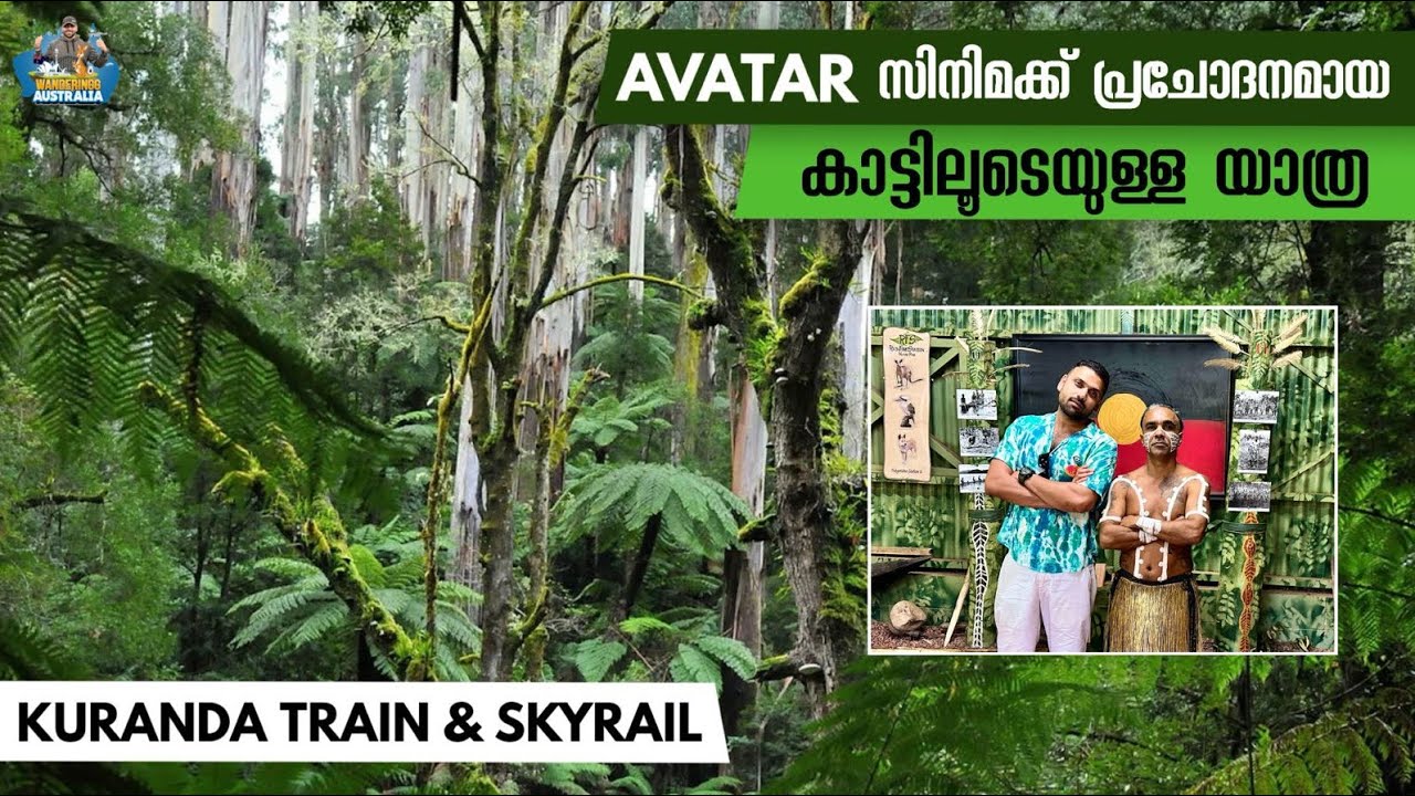 #189 - Avatar Inspired Rainforest || Kuranda Skyrail & Scenic Railways || Part 09 - Malayalam Vlog