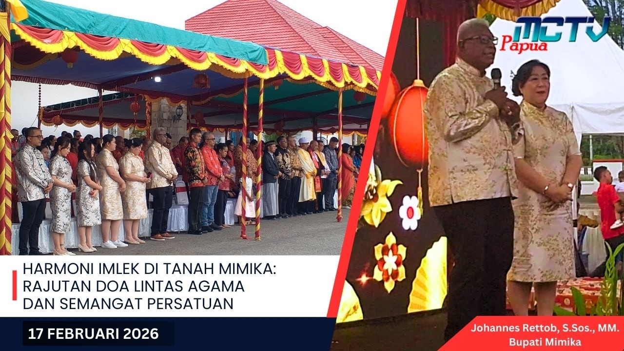 Harmoni Imlek di Tanah Mimika: Rajutan Doa Lintas Agama dan Semangat Persatuan