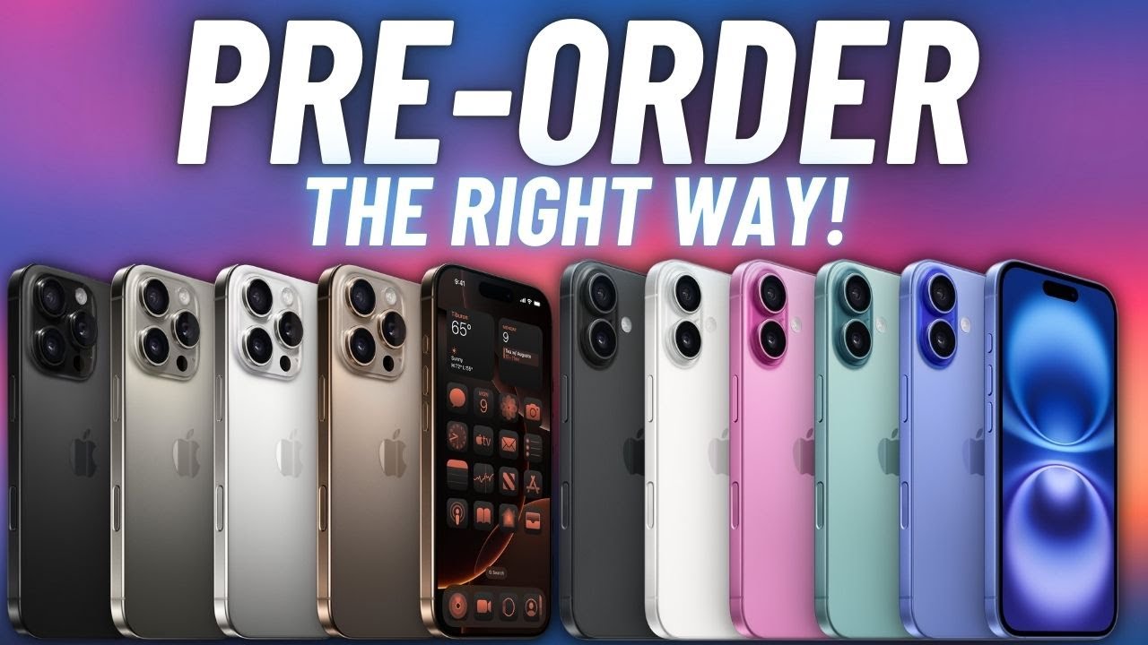 Как правильно оформить предзаказ на iPhone 16 Pro! СМОТРИТЕ ЭТО В ПЕРВУЮ ОЧЕРЕДЬ!