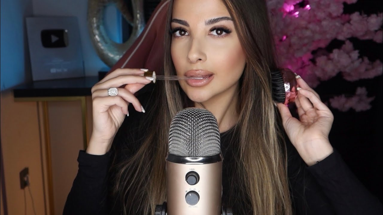 GLOSS SESLERİ & ÖPÜCÜKLER 👄 | SAÇ TARAMA, KÖPÜK SESLERİ | TÜRKÇE ASMR