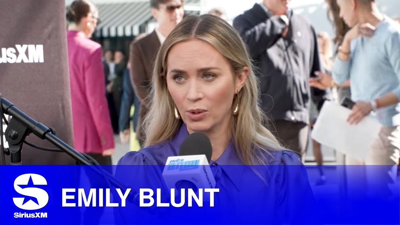 Emily Blunt on Working with Cillian Murphy in 'Oppenheimer' & 'A Quiet Place 2'