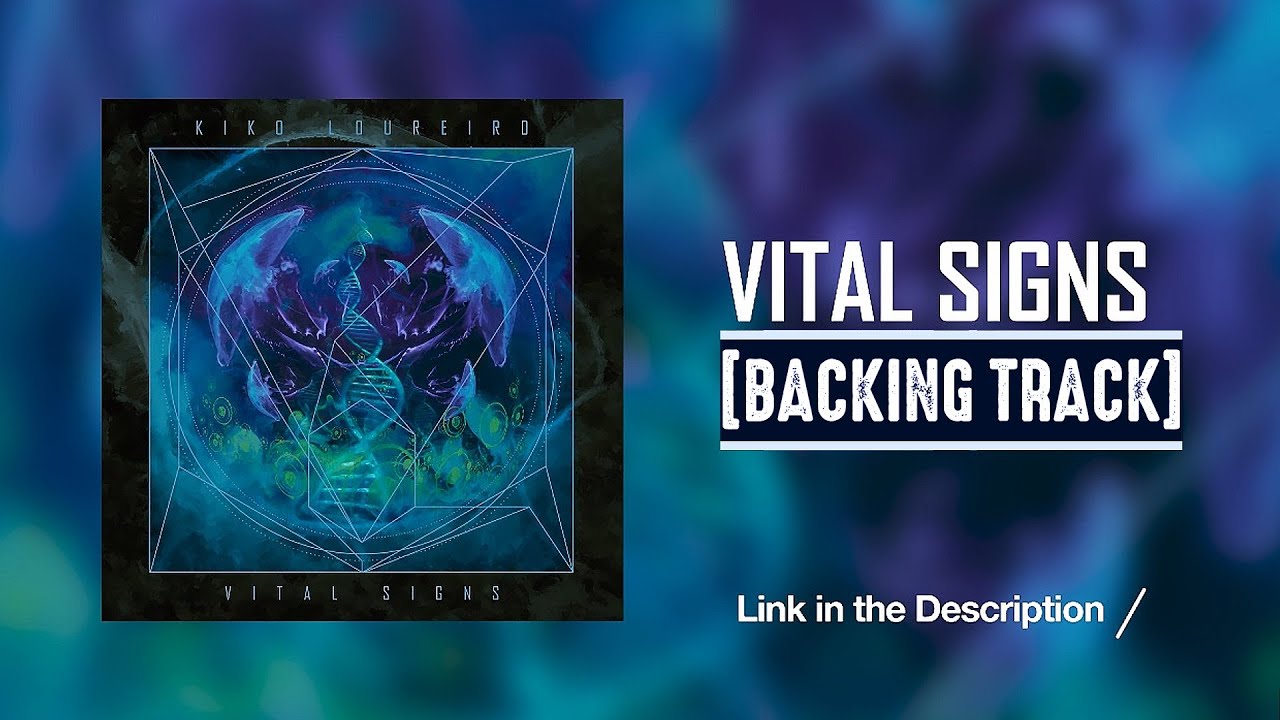 Kiko Loureiro • Vital Signs • Backing Track『FREE DOWNLOAD』link in description