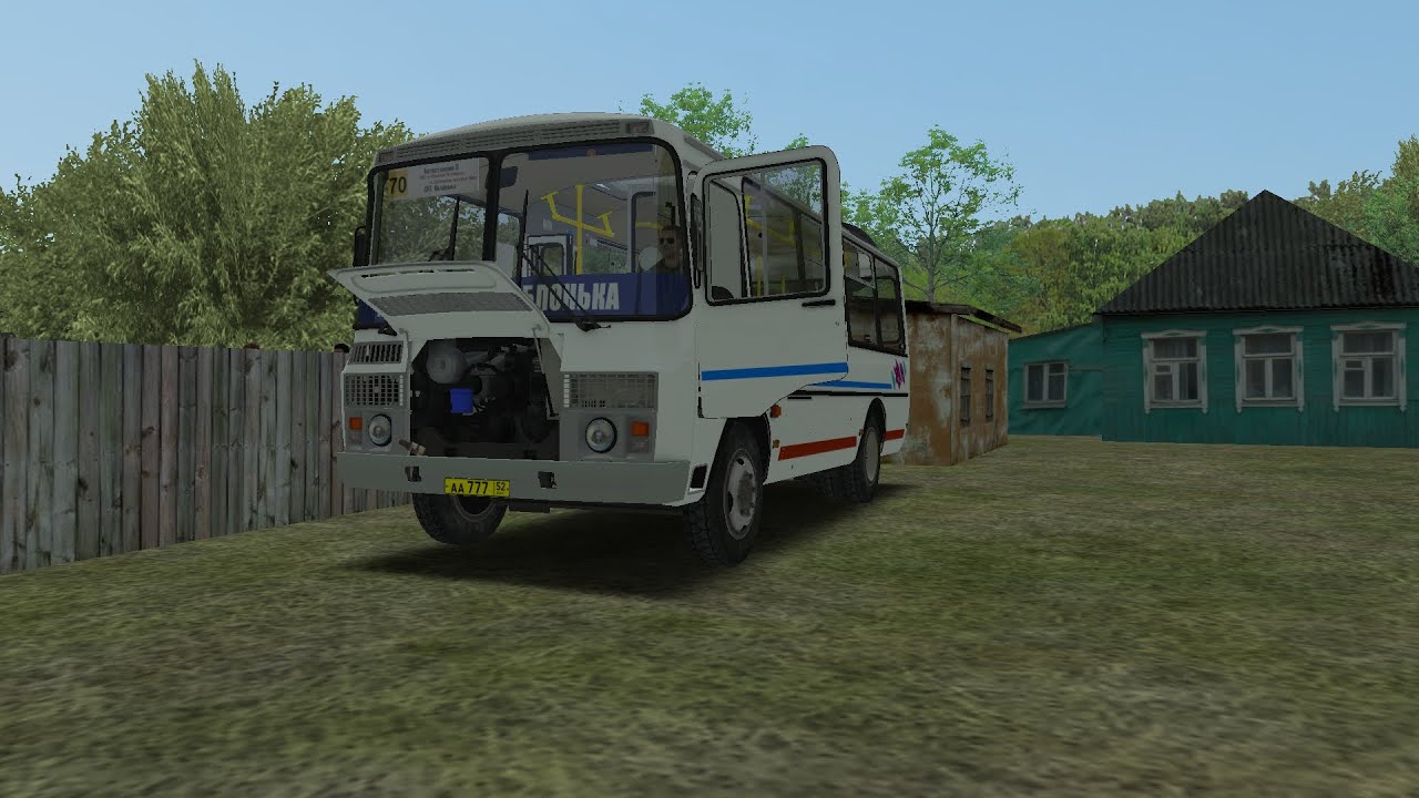OMSI 2 ПАЗ 32054 07 Чистогорск Маршрут 70