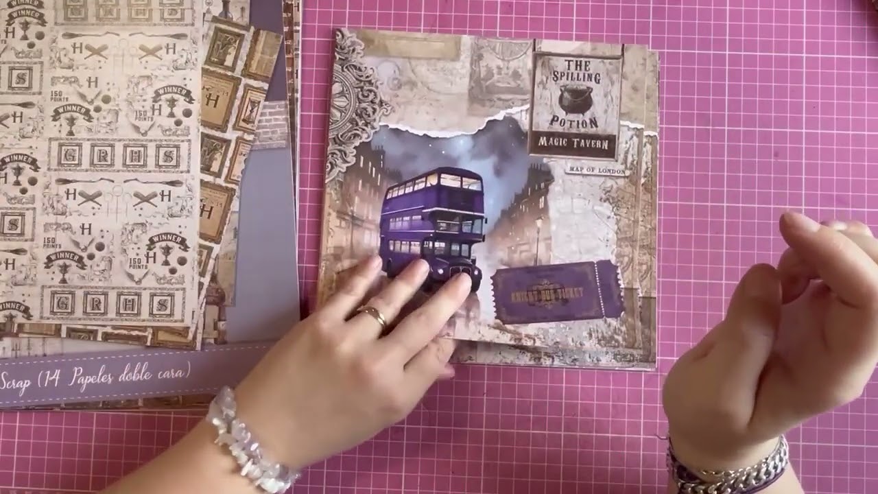 🪄Présentation papiers🪄 Harry Potter 