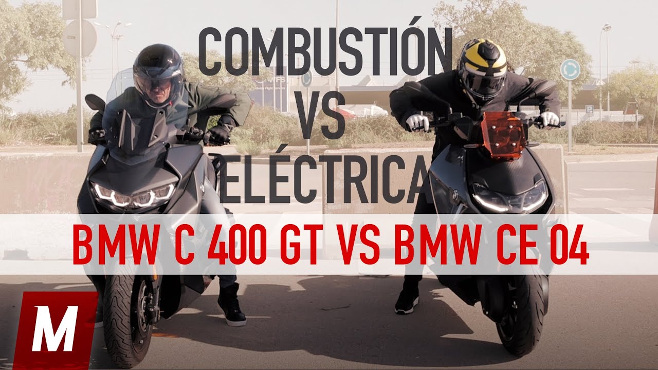 Comparativa BMW C 400 GT vs CE 04 | ¿Gasolina o eléctrica?
