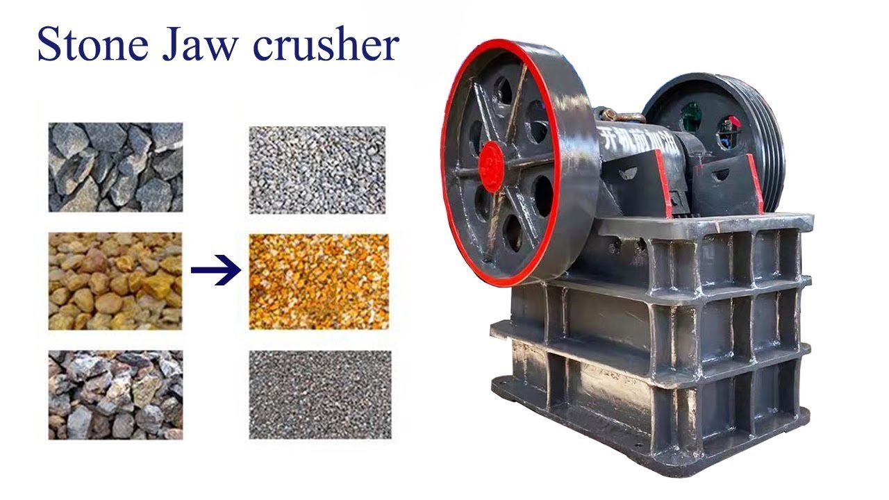 Quarry Primary Rock Crushing  Satisfying Stone Crushing  Rock Crusher  Jaw Crusher in Action