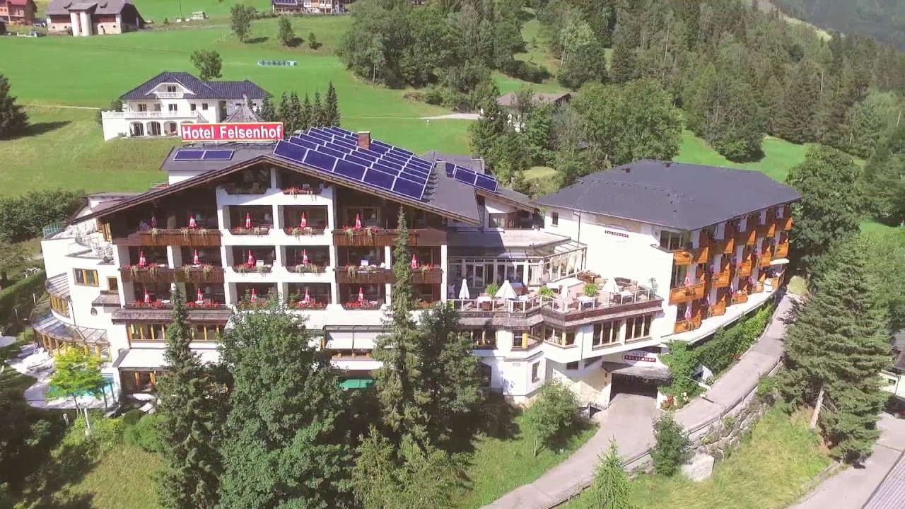 Das 4* Wohlfühl & Genusshotel Felsenhof von oben