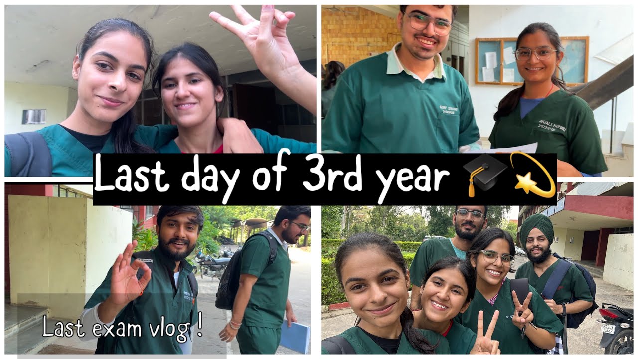 Last Day of 3rd Year ✨| Exams Over, Finally Free!| #veterinary #vlog #luvas 