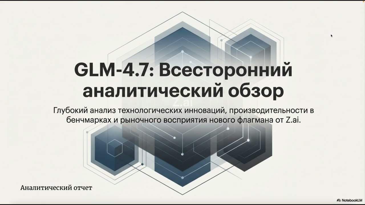 GLM-4.7: стратегический флагман &mdash; что внутри