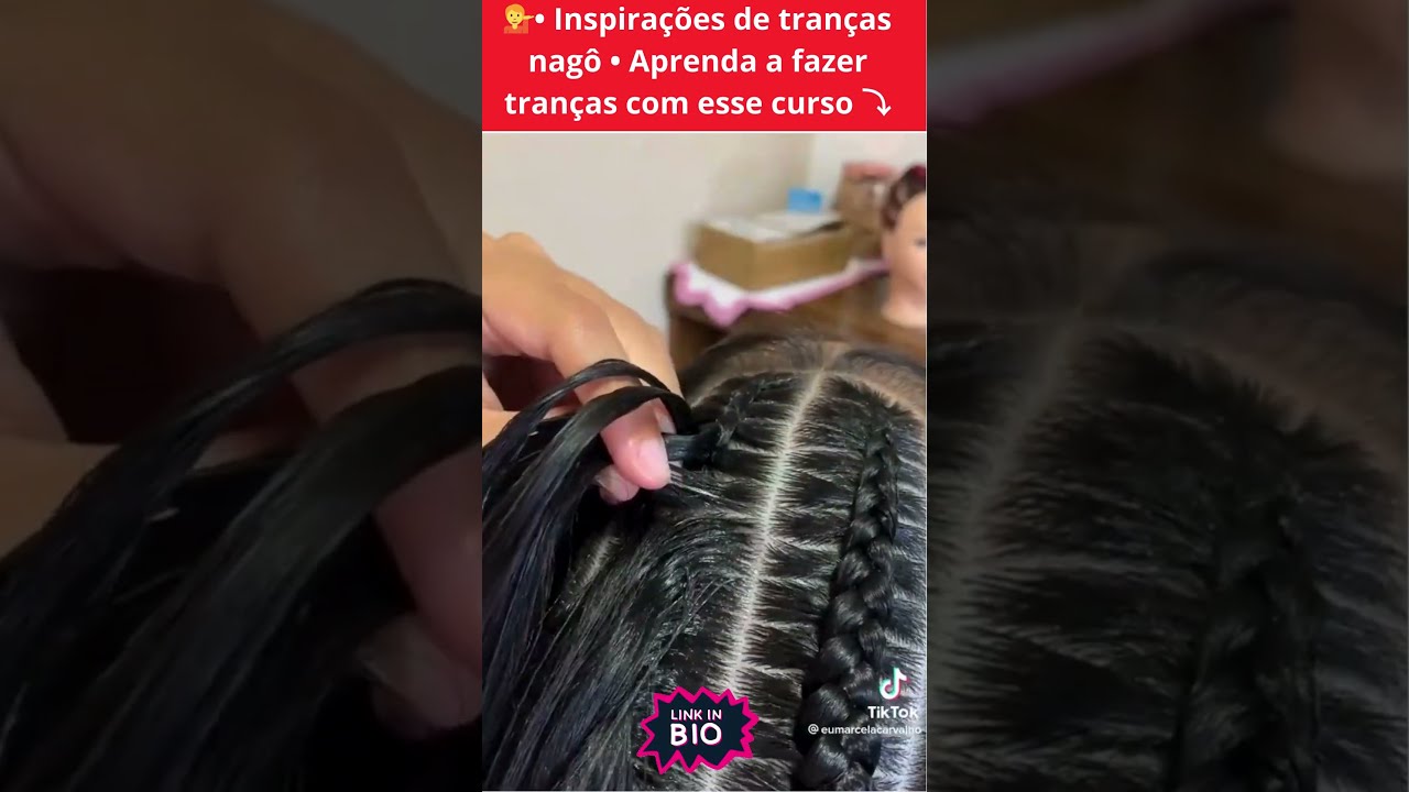 💇&zwj;♀️Curso de Trancista: Do B&aacute;sico ao Avan&ccedil;ado #trancista #trancistadesucesso #trancasnago #trancas