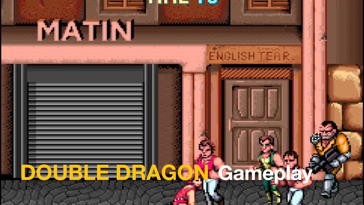 Double Dragon Arcade Gameplay - Le donne creano solo problemi, ma le salviamo lo stesso!