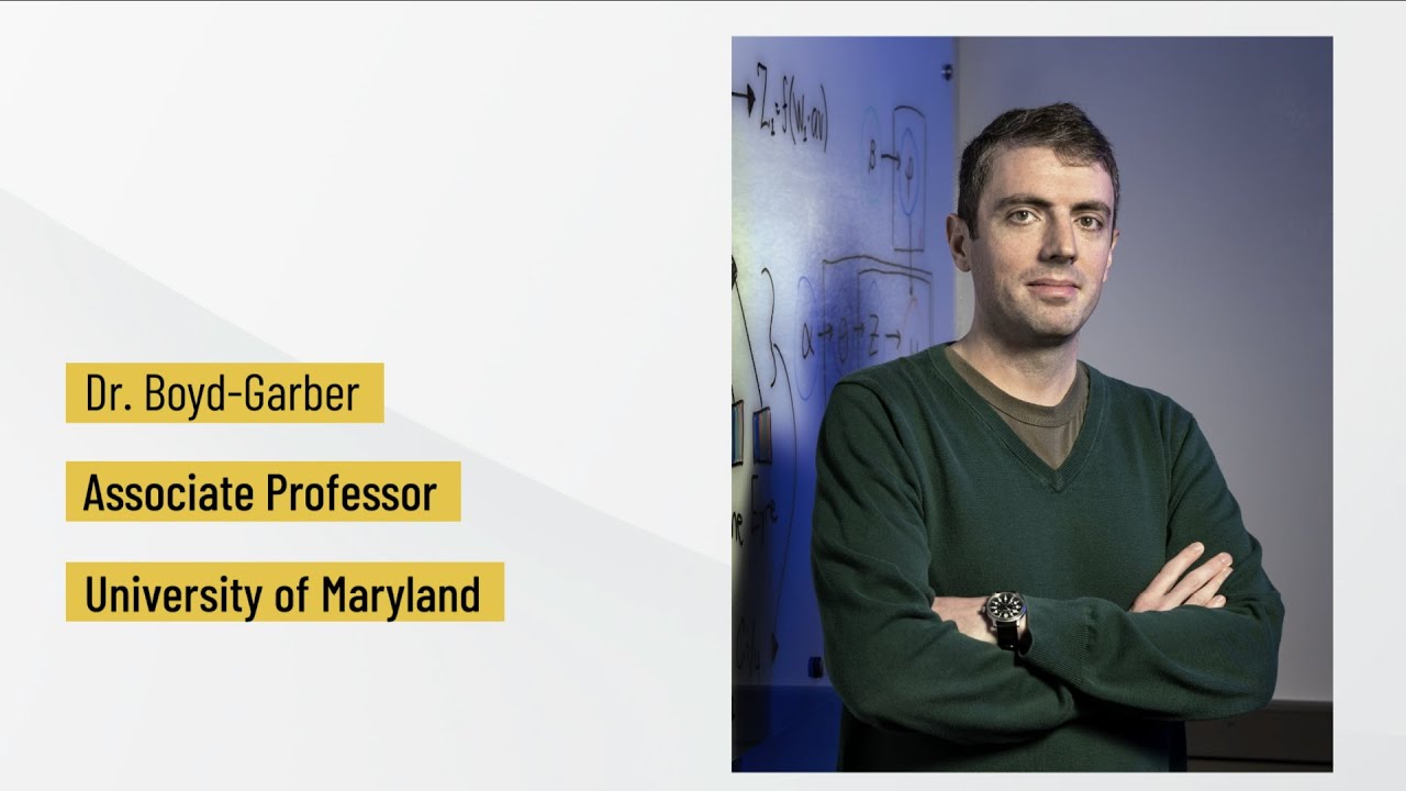 Search Mastery Speaker Series: Dr. Jordan Boyd-Graber - March 17, 2022 | UMD iSchool