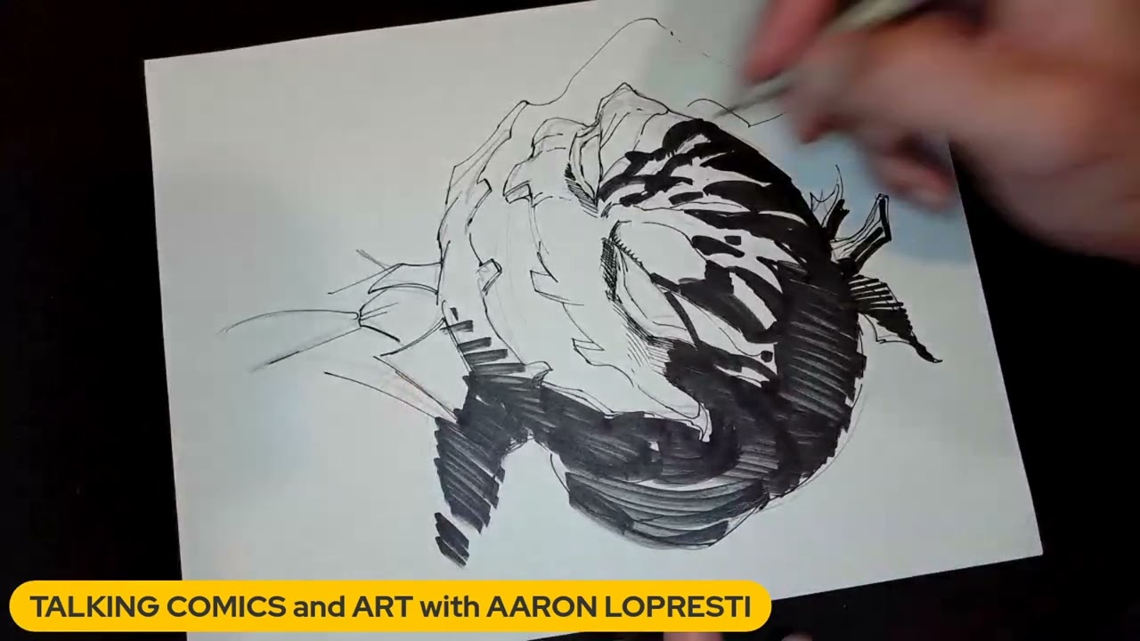 SKETCHING LORD PUMPKIN