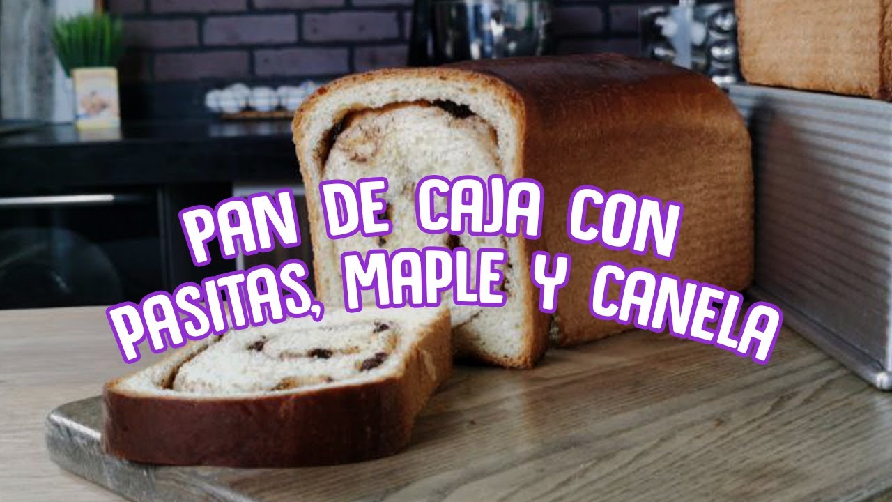 ¡Haz pan de caja con pasas, maple y canela con el chef Irving Quiroz!