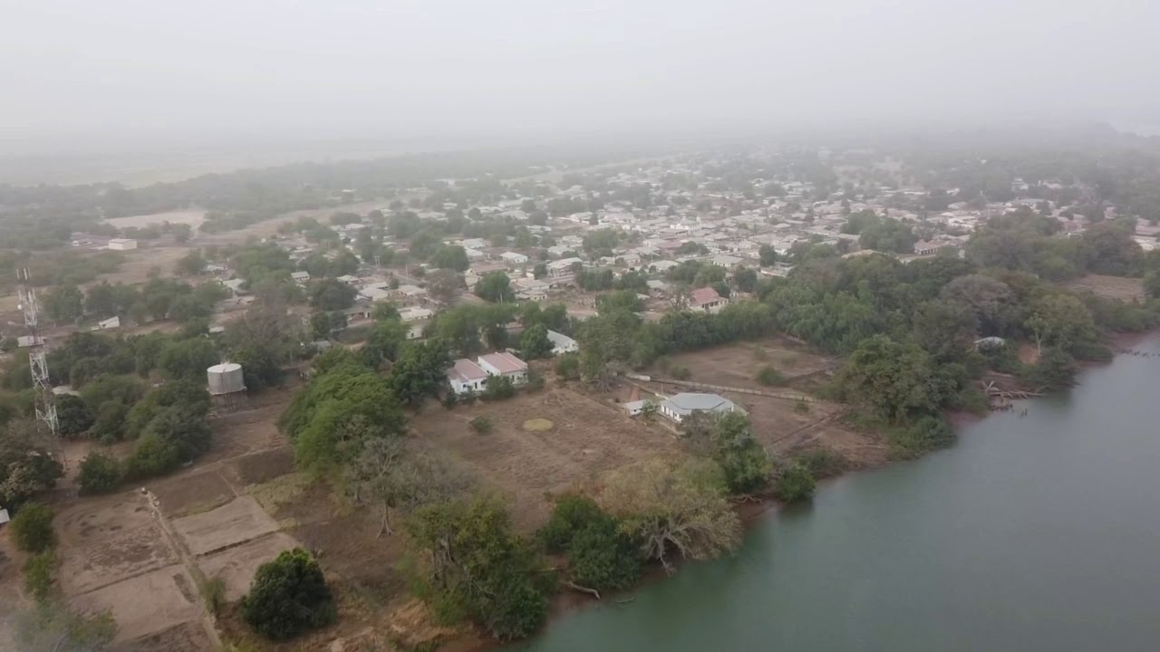 The Gambia river, Georgetown januari 2020