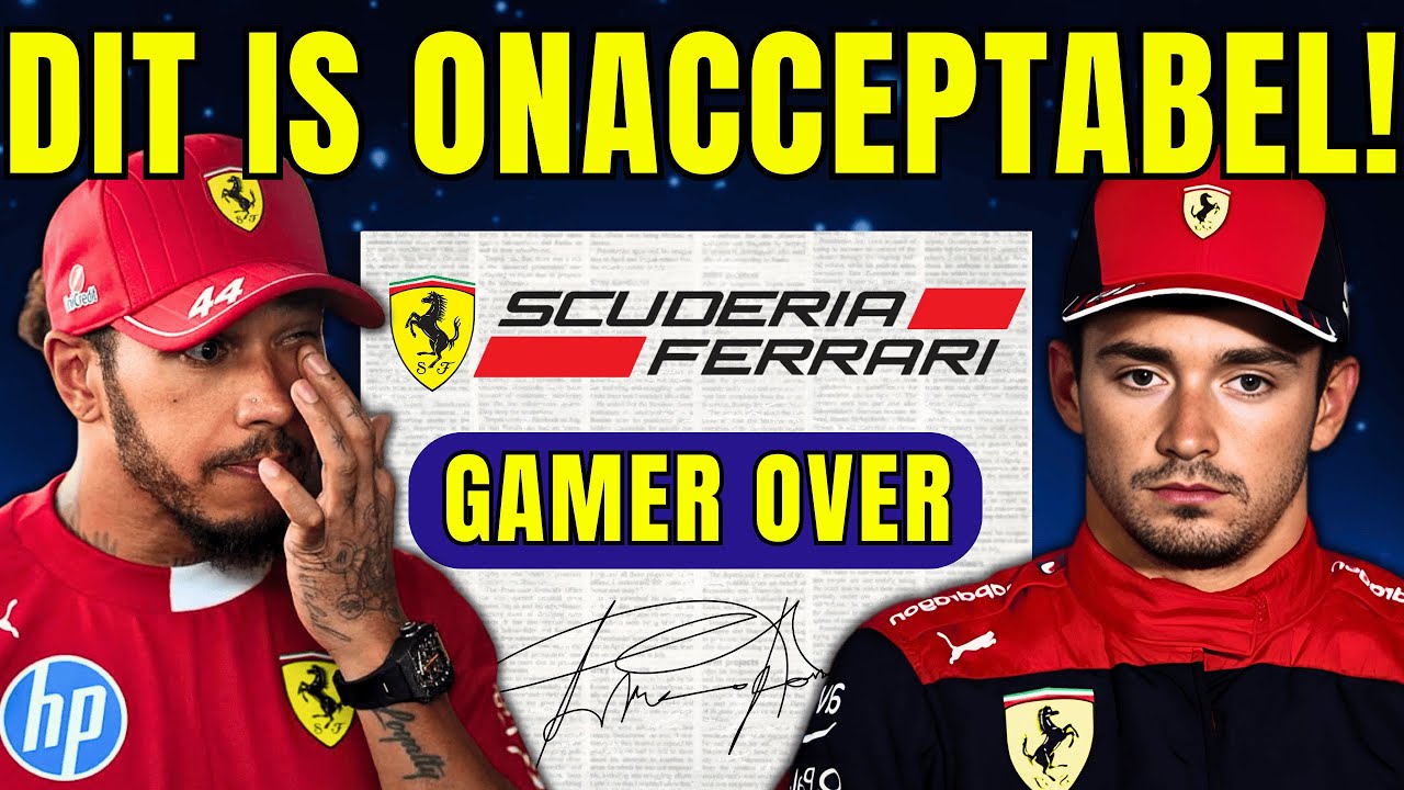 Hamilton en Leclerc BREKEN met FERRARI na een SCHOKKERENDE verklaring die LIVE is UITGELEKT!