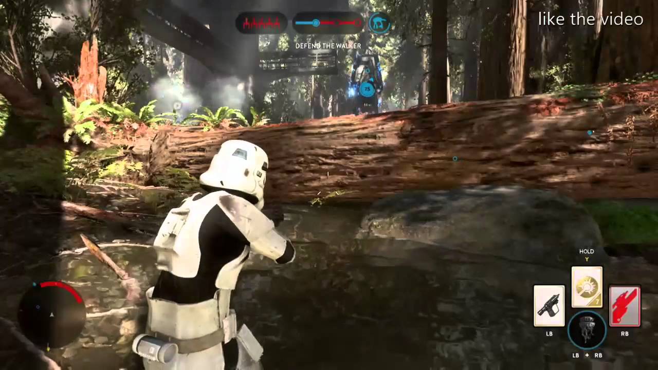 STAR WARS&trade;/Walker assault on Endor