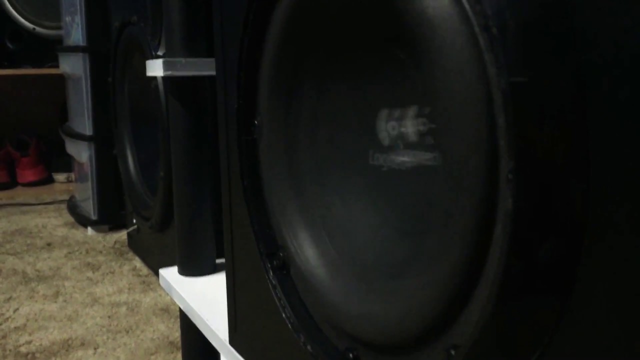 Logitech z623 EXTREMELY LOW BASS TEST(27 hz)